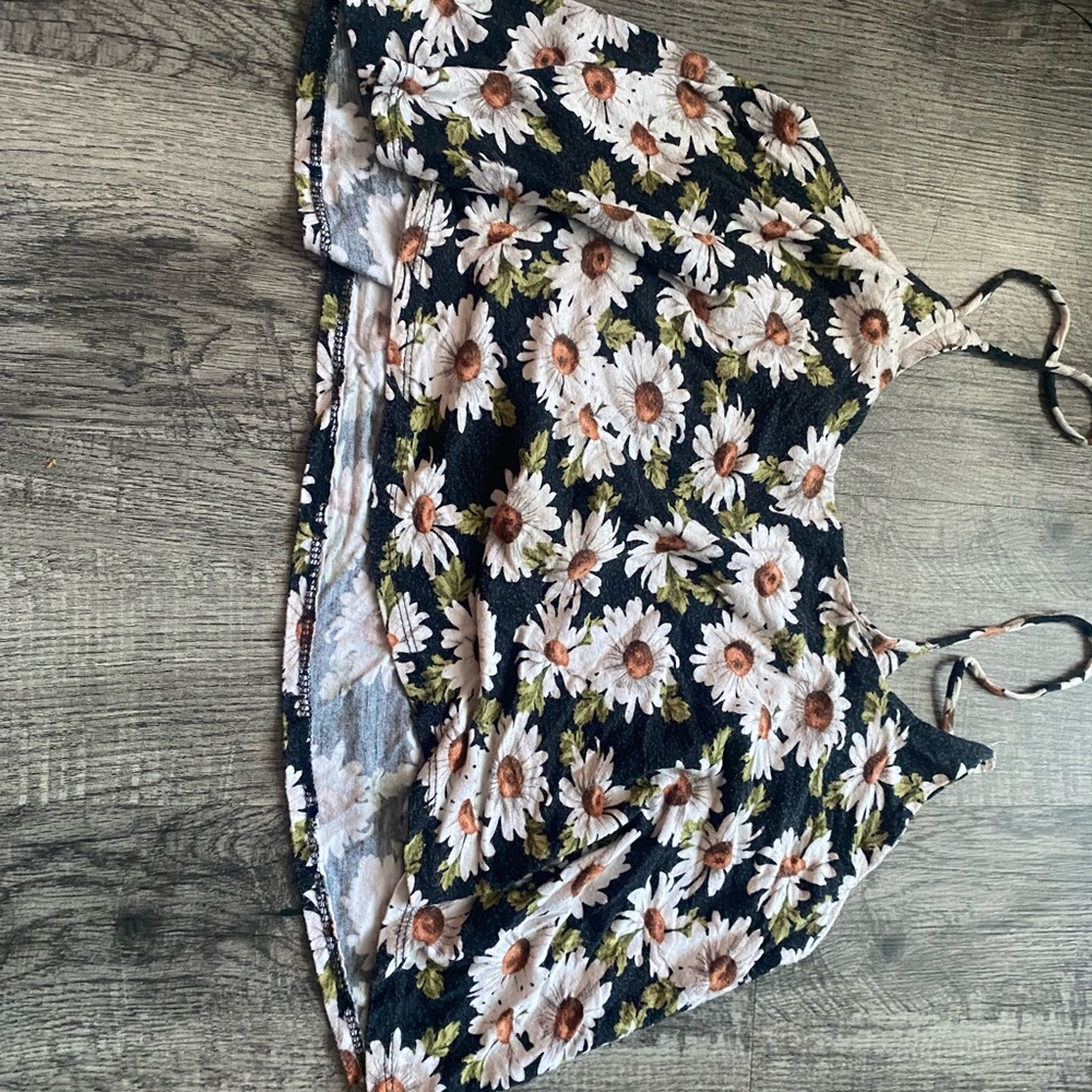 Floral tank top